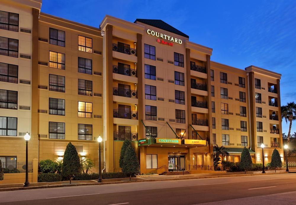 Hotel Courtyard Tampa Downtown Exterior foto
